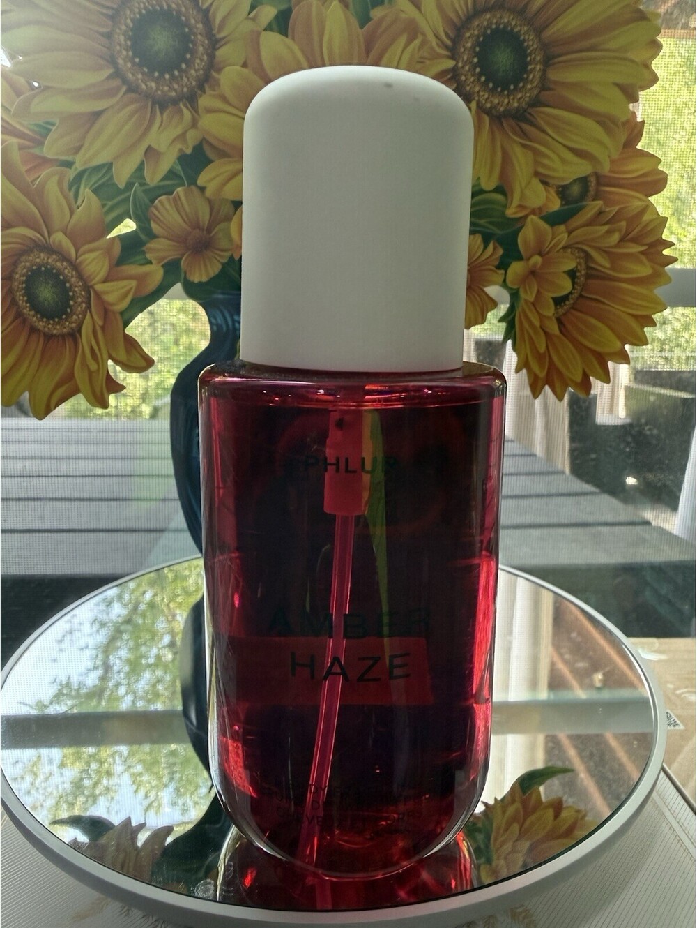 Phlur AMBER HAZE Hair & Body Fragrance Mist LARGE 8.1 Oz 240 mL